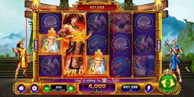 Sơn tinh thủy tinh nổ hũ được dựng lên từ câu chuyện cổ tích cùng tên