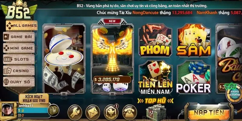 Tìm hiểu game bài B52 Club